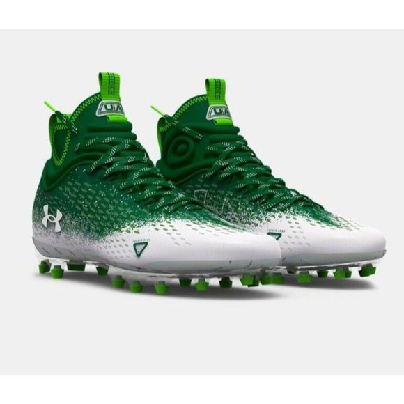 UNDER ARMOUR HIGHLIGHT MC FOOTBALL LACROSSE CLEATS 3025082-301 MEN\'S Sizes NWOB main image 12